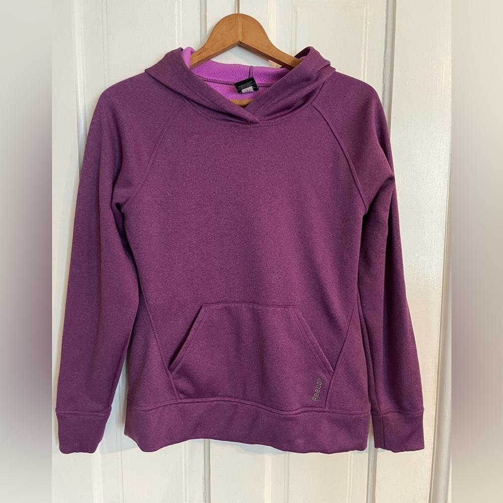Reebok Women’s Fleece Hoodie Purple​